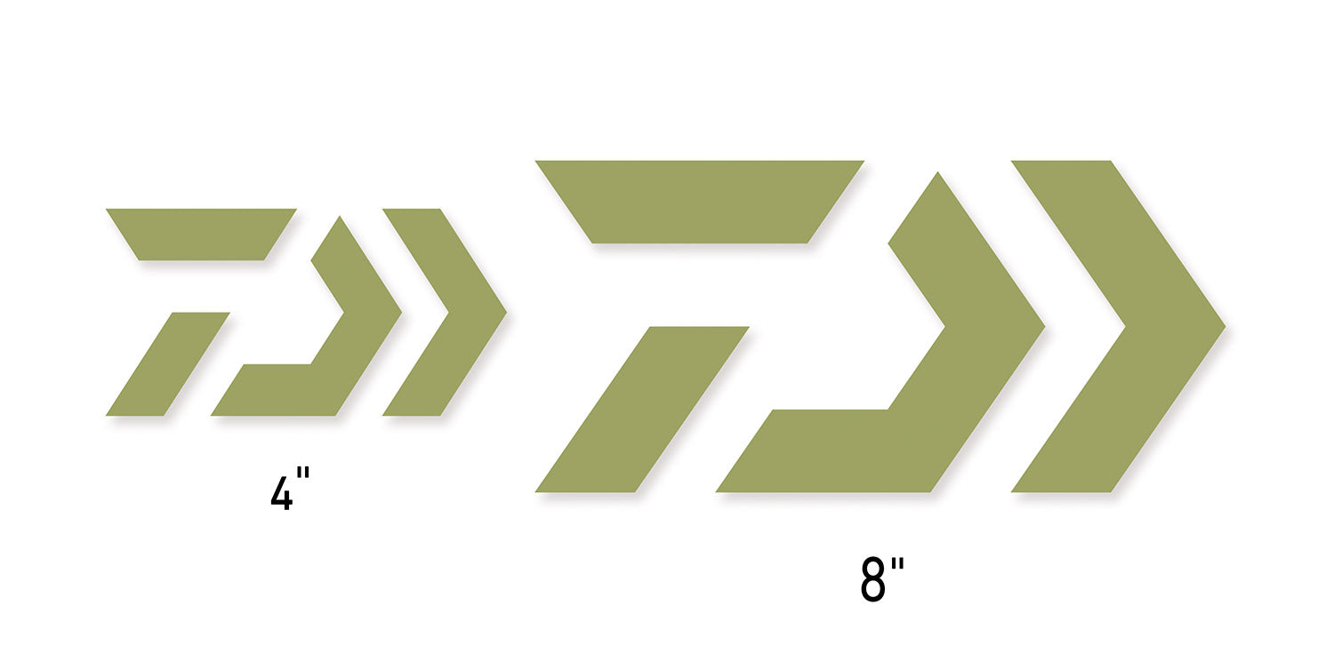 DAIWA D-VEC STICKERS