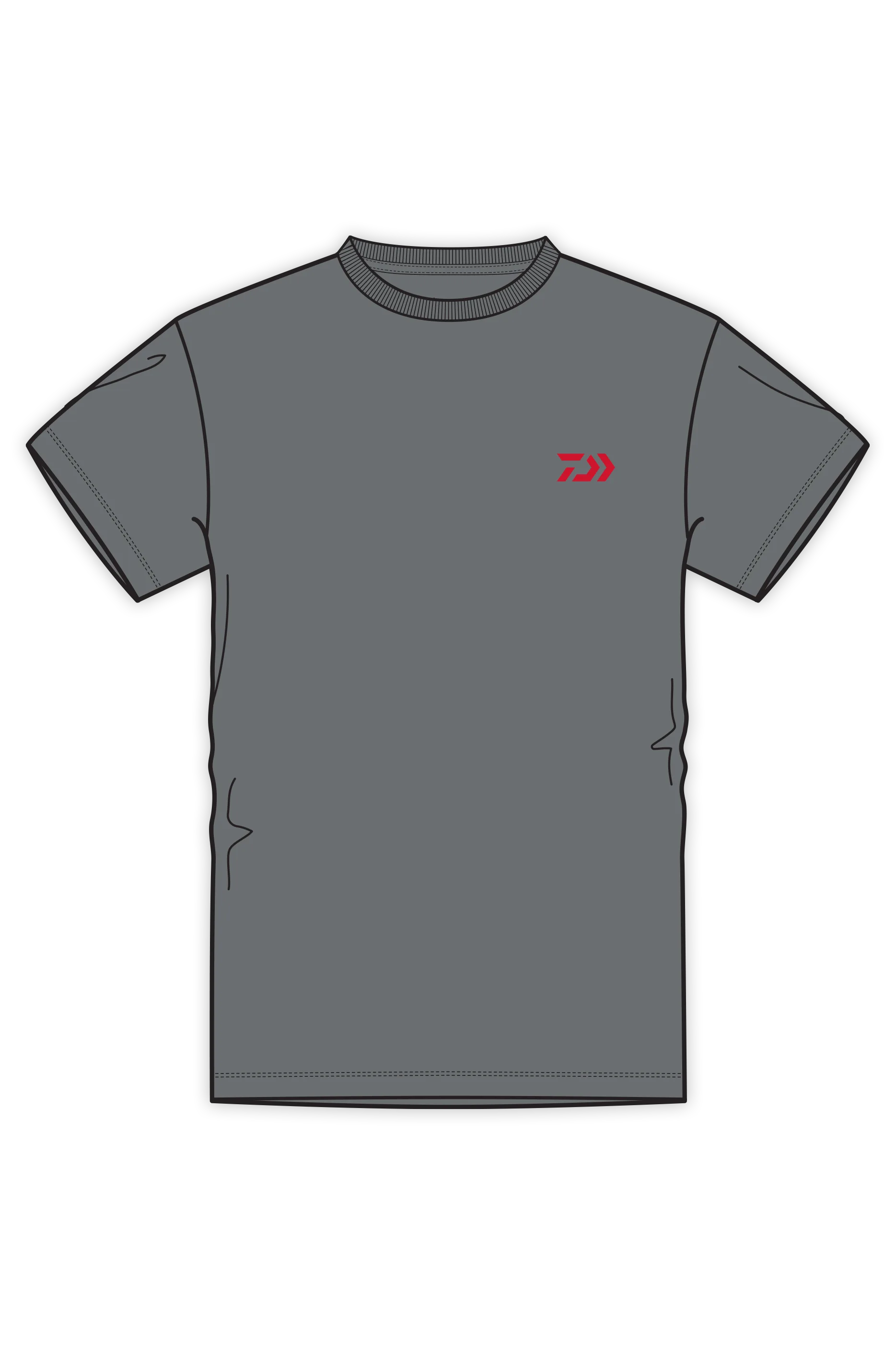 D-Vec Red Logo T-Shirt