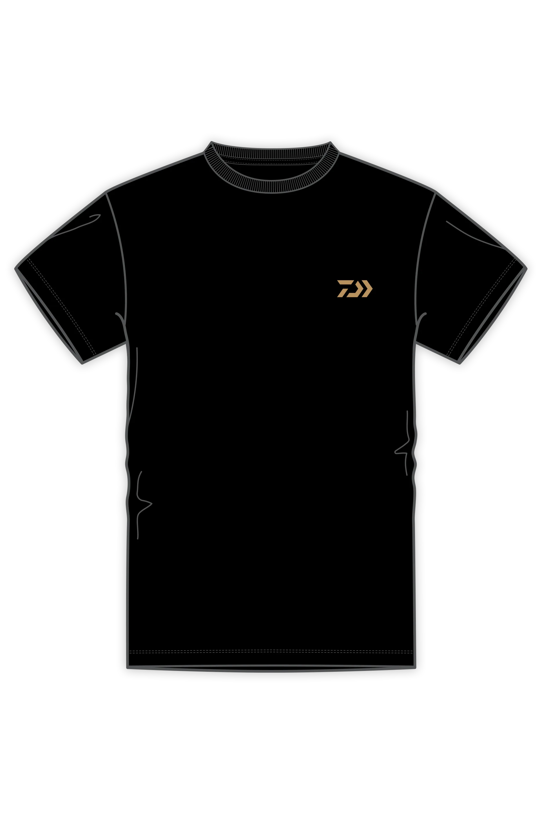 D-Vec Musky Pattern Logo T-Shirt