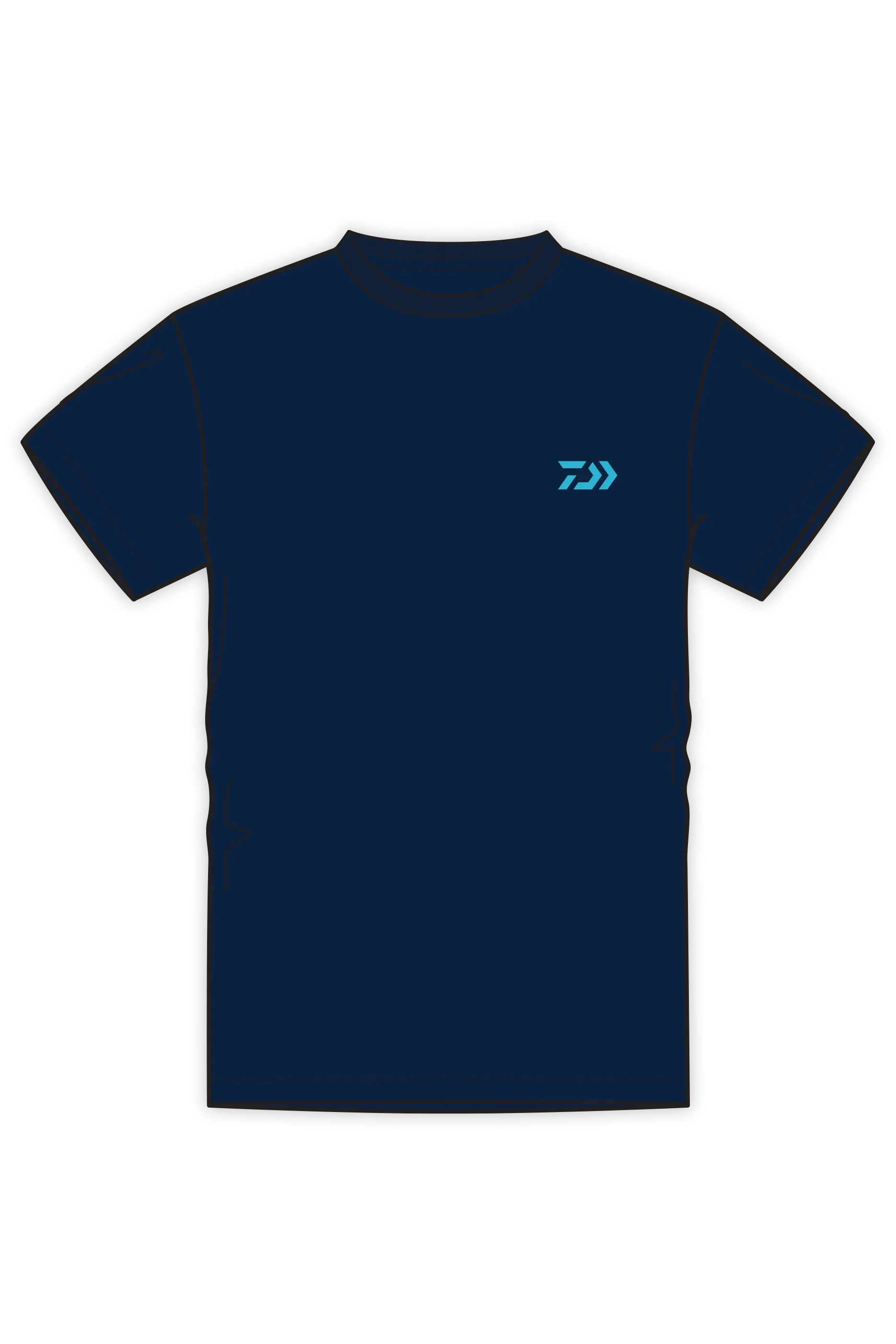 D-Vec Camo Ocean Logo T-Shirt