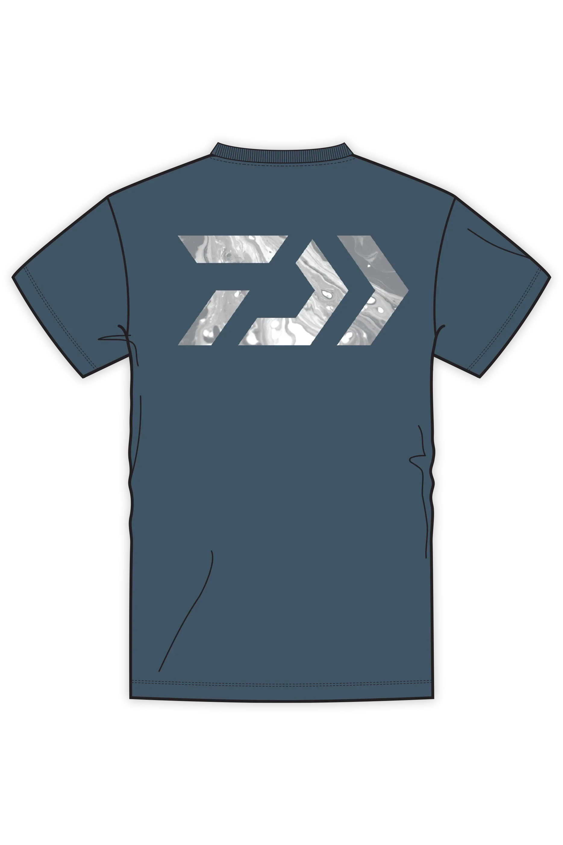 D-Vec Snow Camo Logo T-Shirt